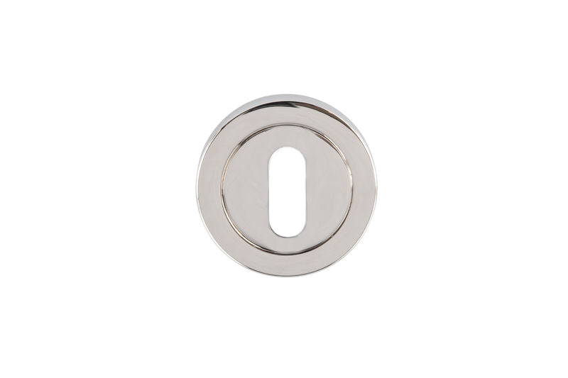 Carlisle Brass Polished Nickel Standard Keyhole Escutcheon - EUL002PN