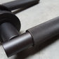 Knurling Detail on Carlisle Brass Varese Matt Bronze Lever Door Handle - EUL050MBRZ