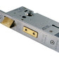 Antique Brass 5 Lever British Standard BS EN 12209 Sash Lock - 2.5 Inch & 3 Inch