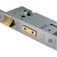 Matt Black 5 Lever British Standard BS EN 12209 Sash Lock - 2.5 Inch & 3 Inch