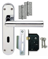 Thumbnail for Complete Door Handle Lock Pack Mitred Design - JV436