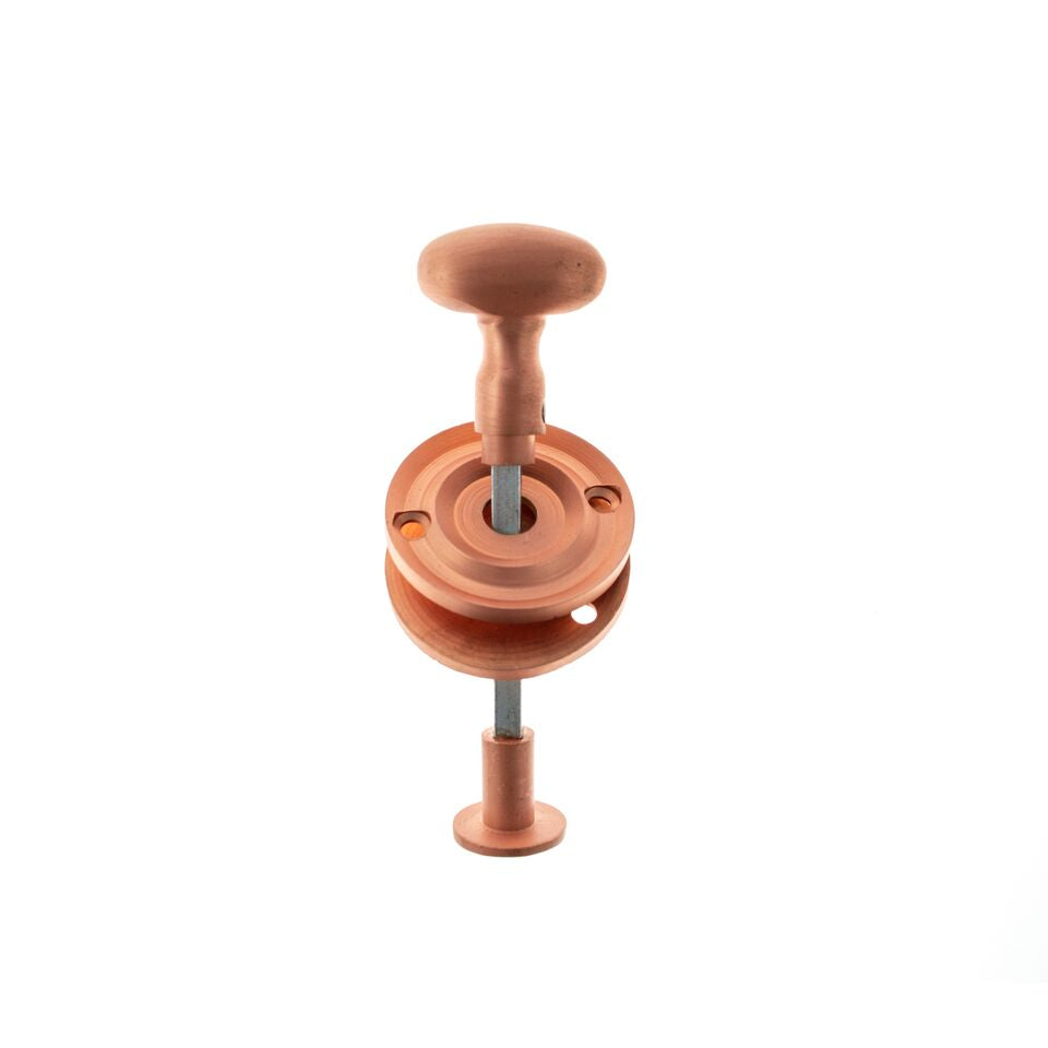 Urban Satin Copper Atlantic UK Old English Bathroom Turn & Release - OEOWCUSC