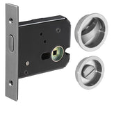 Thumbnail for Pocket Door/Sliding Door Lock Set - Stainless Steel