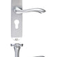 Arundel Lever on Backplate - Chrome, Satin or Brass