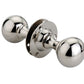 Polished Nickel Ball Shape Mortice Door Knobs - SB2102PNP