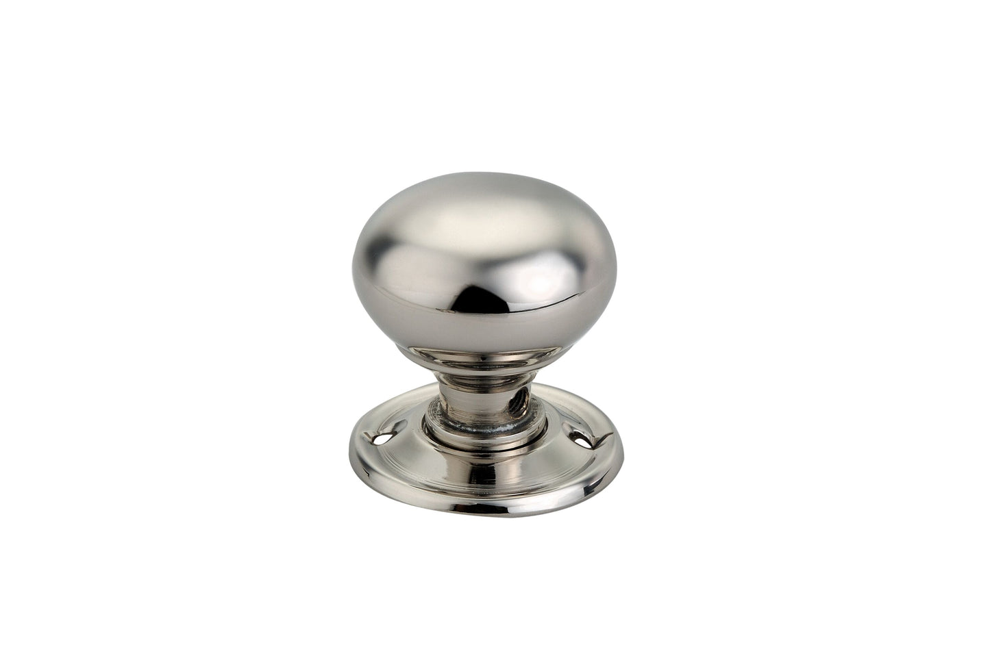 Polished Nickel Cottage Mortice Door Knobs - SB2107PNP