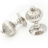 Polished Nickel Regency Mortice Door Knobs - SB2111PNP - Spira Brass