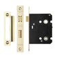 POLISHED BRASS 3 INCH BATHROOM LOCK