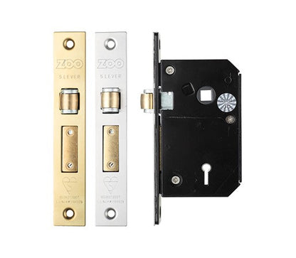 68mm Case British Standard Insurance Approved 5 Lever Chubb Retro-Fit Roller Bolt Sash Lock