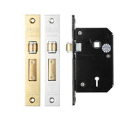 Thumbnail for 68mm Case British Standard Insurance Approved 5 Lever Chubb Retro-Fit Roller Bolt Sash Lock