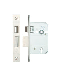 Thumbnail for 5 Lever Insurance Approved Mortice Sash Lock, 2.5 Inch - BS3621 - VARIOUS FINISHES