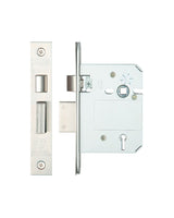 5 Lever Insurance Approved Mortice Sash Lock, 3 Inch - BS3621 - VARIOUS FINISHES