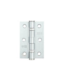 Zoo Hardware, ZHS32SC 3 Inch Ball Bearing Hinges - Satin Chrome